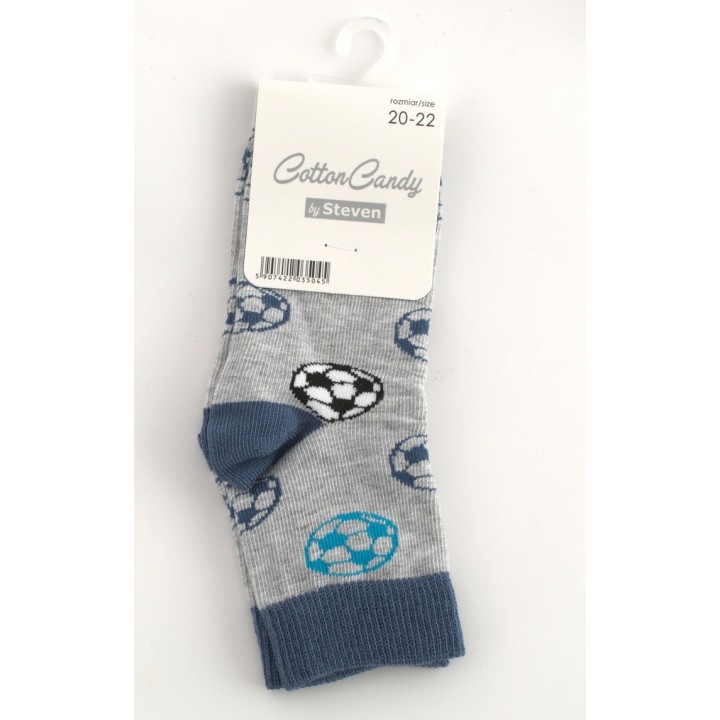 STEVEN 138 ДЕТСКИЕ НОСКИ 20-22 микс цветов