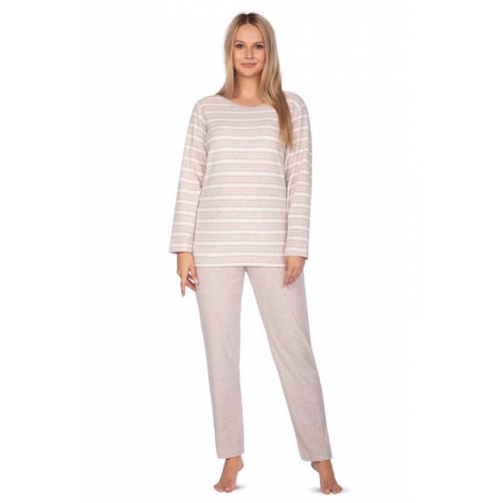 Женская пижама Regina 648 бежевый /M