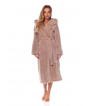 ЖІНОЧИЙ ХАЛАТ L&L 2205 BRANDI LONG M ангора