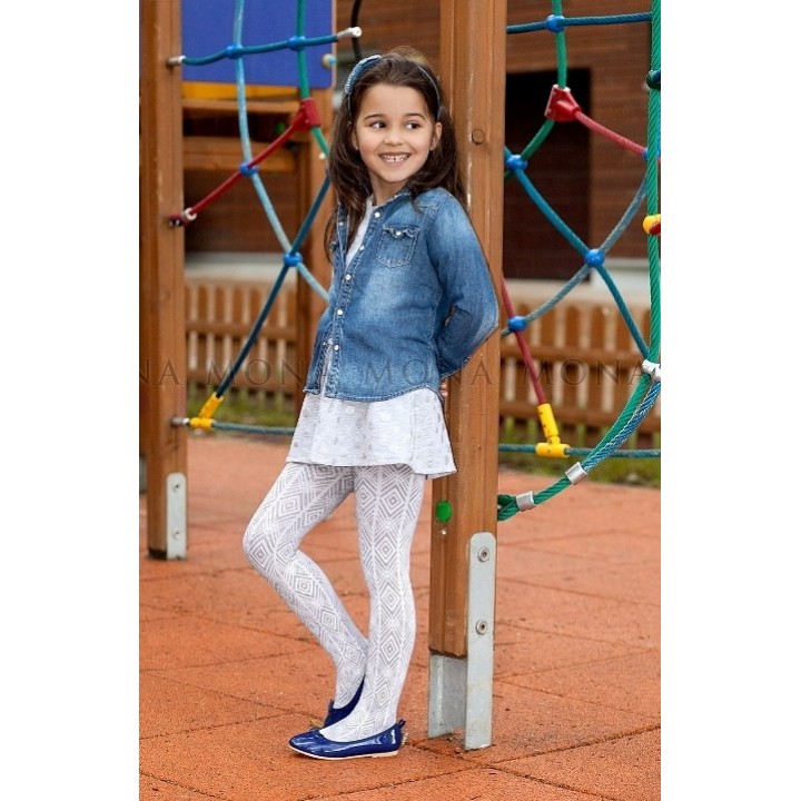 КОЛГОТКИ MONA DZ LENKA 01 60 116-122 опал