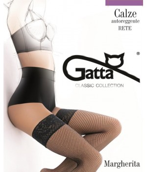POŃCZOCHY GATTA MARGHERITA 3/4 nero