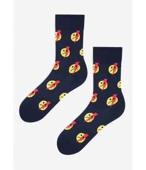 ШКАРПЕТКИ MARILYN MEN THUNDER FACE 42-45 темно-сині