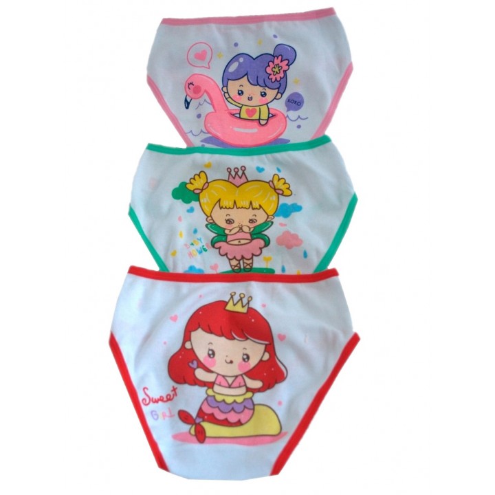 Трусики DCPOLO 33103 6-8 лет, разные цвета