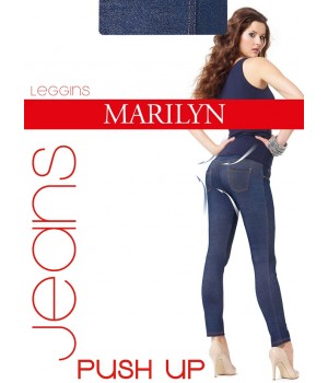 Леггинсы пуш-ап Marilyn Jeans M/L, черные