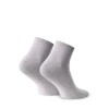 ШКАРПЕТКИ STEVEN 054 SPORT SMOOTH 38-40 меланж - світло-сірі