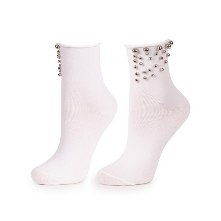 ШКАРПЕТКИ MARILYN SILVER TEARS 36-40 білі