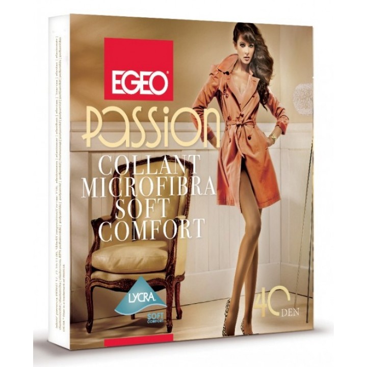 Колготки EGEO PASSION 40 XL 5 ириски