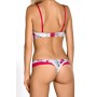 Бюстгальтер NIPPLEX STELLA BRA 70B белый - розовый