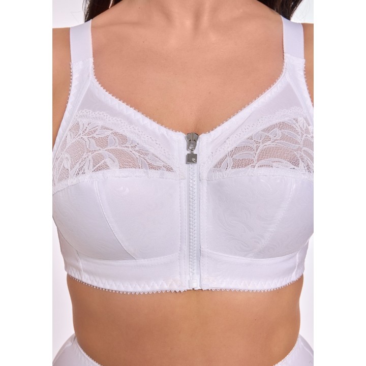 VIKI 586 ZUZA ZAP BRA FRONT PER WHITE /100F