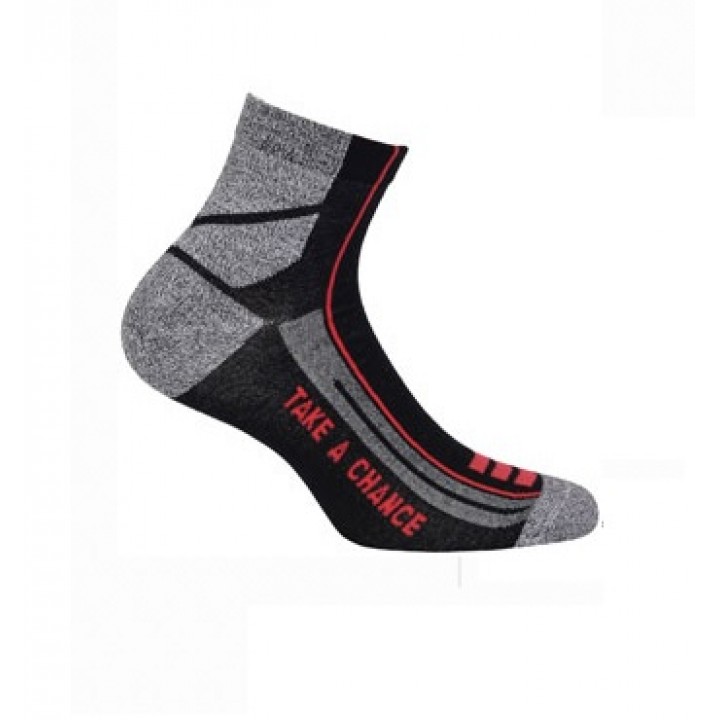 Носки мужские WOLA SPORT W 997 черные 41/43