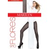 RAJSTOPY MARILYN FLORES 910 20 1/2 czarny