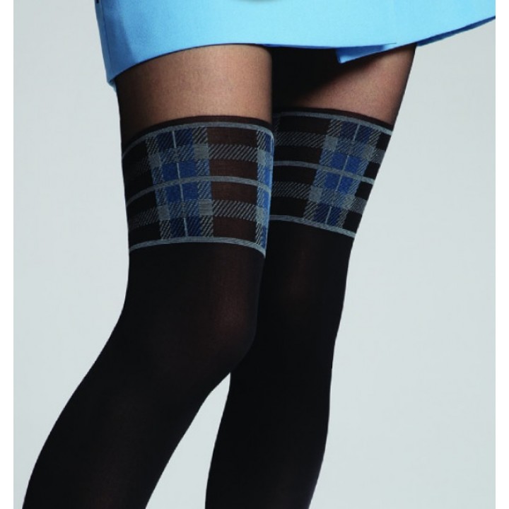 RAJSTOPY GATTA GIRL-UP WZ 37 NERO/BLUE /4
