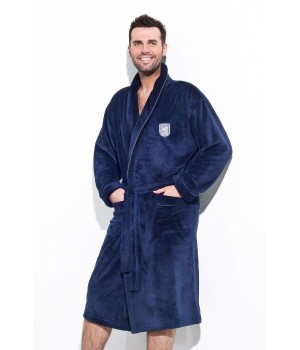 L&L ХАЛАТ МУЖСКОЙ BORYS 3XL 3XL темно-синий