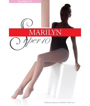 Колготки MARILYN SUPER 10 1-4 4 сірі