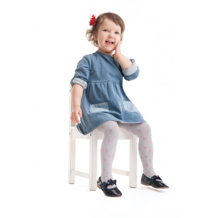 КОЛГОТКИ KNITTEX FIGO 122-128 кольору цукрової вати