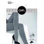 КОЛГОТКИ GATTA SASSI WZ 05 BIANCO/NERO /3