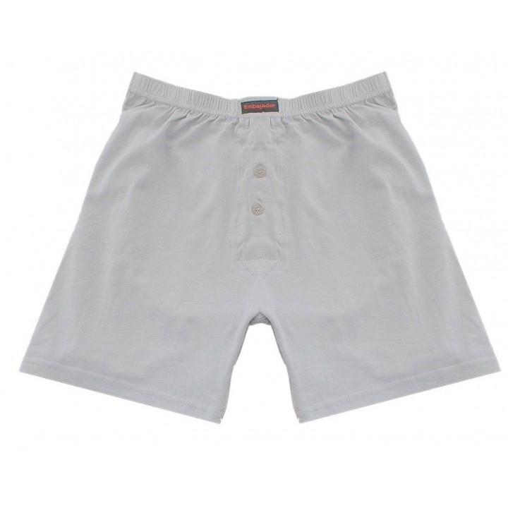 Боксеры ATLANTIC EEB-018 M светло-серые