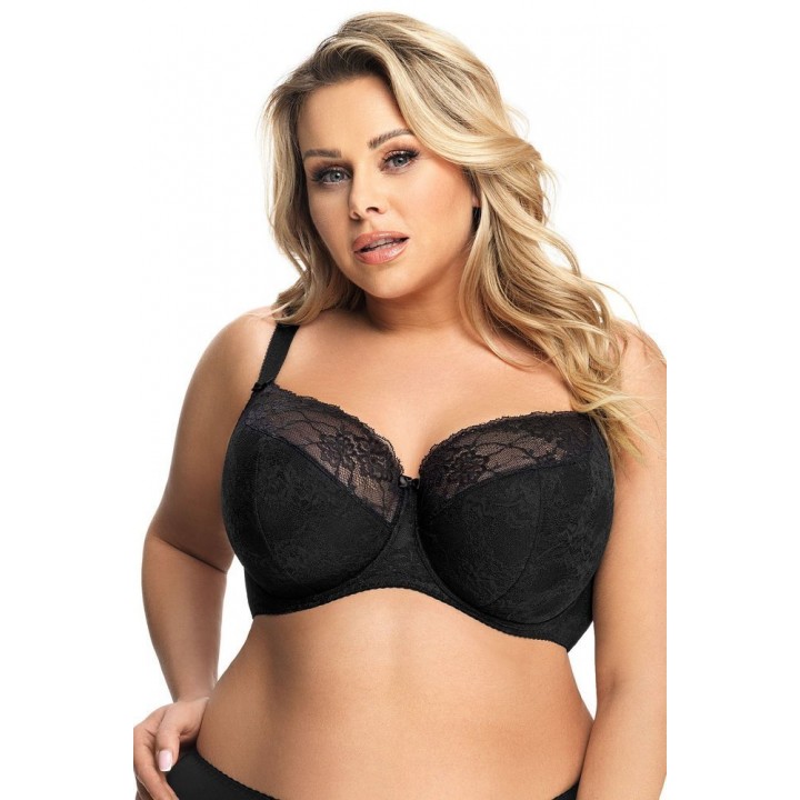 Бюстгальтер GORSENIA K357 Бланка Чорний /95F