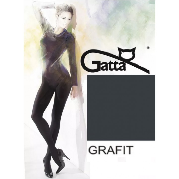 КОЛГОТКИ GATTA ROSALIA 100 5 5 графіт