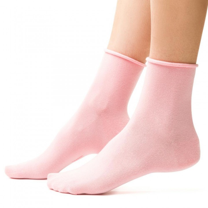 Женские носки STEVEN 125 BAMBOO 35-37 коралловый