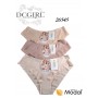 DCPOLO 26545 Трусики-трусы из модала, бежевый/бежевый/мокко