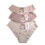 DCPOLO 26545 Трусики-трусы из модала, бежевый/бежевый/мокко