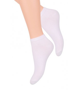 НОСКИ STEVEN 052 GL 35-37 белые