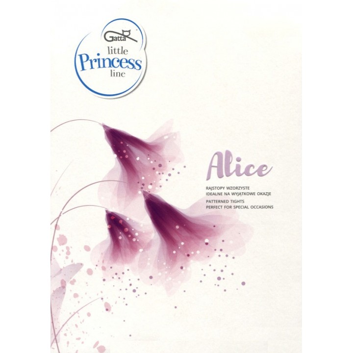 RAJSTOPY GATTA DZ ALICE WZ 51 140-146 biały