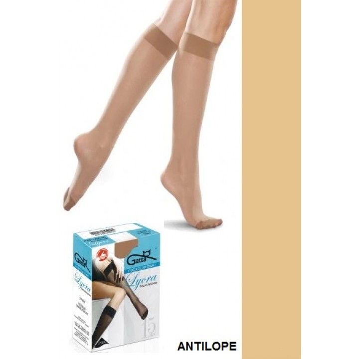 PODKOLANÓWKI GATTA LYCRA uniwersalny antilope