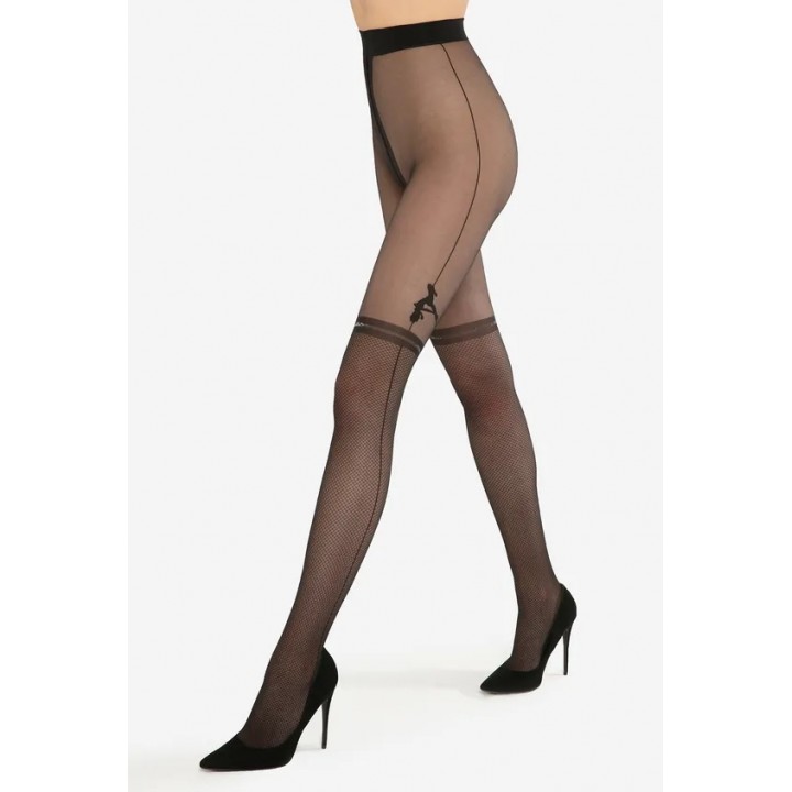 КОЛГОТКИ GATTA ARS AMANDI RITA 20 WZ 02 4 nero - срібло