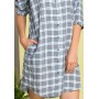 СОРОЧКА-КЛЮЧ LND-470 A20 XXL XXL чорно-зелена