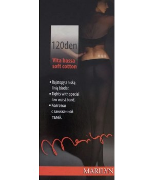 КОЛГОТКИ MARILYN SOFT 120 VB 2 чорні КОЛГОТКИ MARILYN SOFT 120 VB 2 чорні
