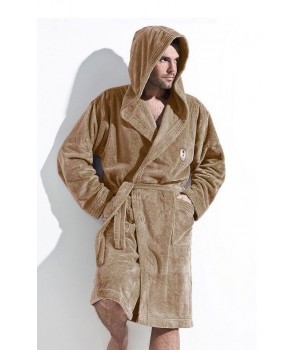 Чоловічий халат L&L IWO XL меланж Чоловічий халат L&L IWO XL меланж