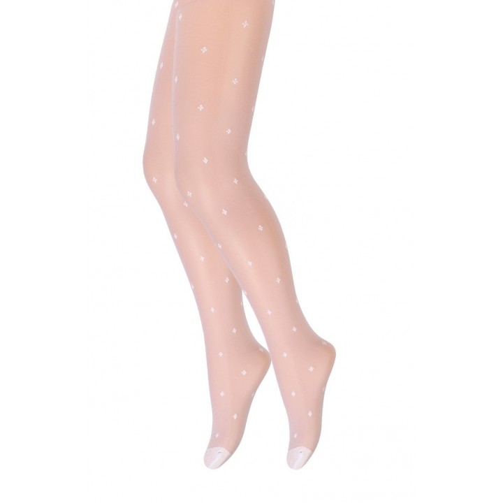 КОЛГОТКИ WOLA RAD CHWILE 6-11л 152-158 белые