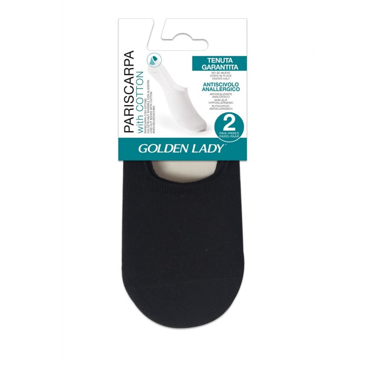 STOPKI GOLDEN LADY PARISCARPA M/L czarny