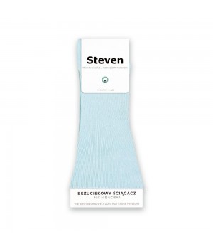 ЖІНОЧІ ШКАРПЕТКИ STEVEN 018 БЕЗ ТИСКІВ 35-38, блакитні