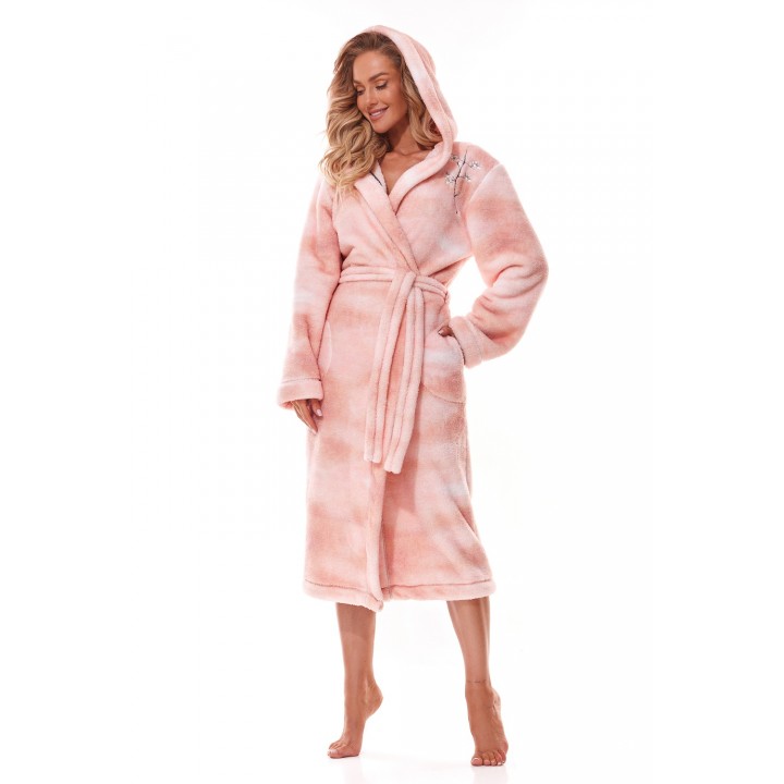 Женский халат L&L 2321 LILI ABRICOT /M