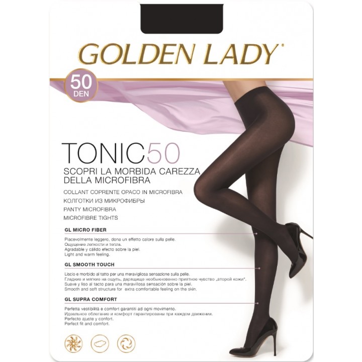 Колготки GOLDEN LADY TONIC 50 КОРИЧНЕВОГО/4 *
