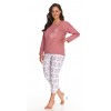 TARO 2803 ПИЖАМЫ GIORGIA AW22 4XL пыльно-розовый