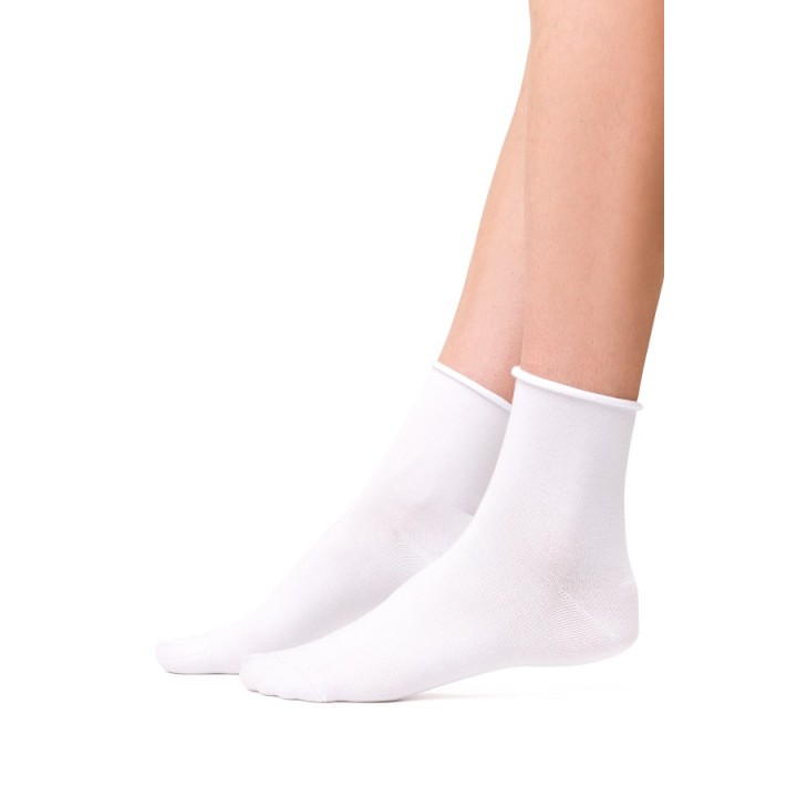 Женские носки STEVEN 125 BAMBOO 38-40 белые