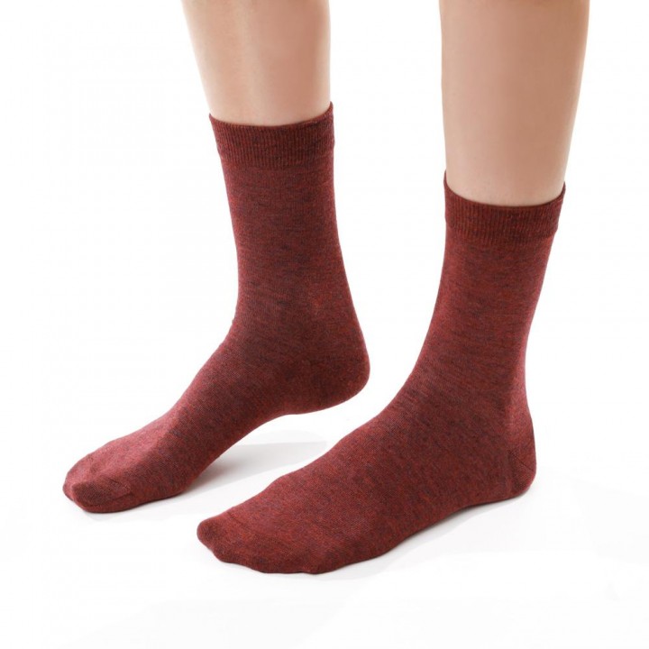 НОСКИ STEVEN 083 CASHMERE MEL BURGUNDY 35-37