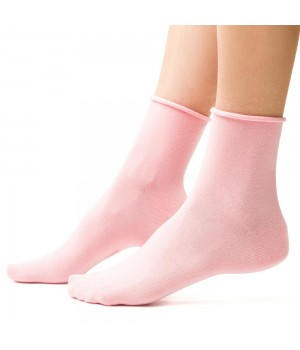 ЖІНОЧІ ШКАРПЕТКИ STEVEN 125 БАМБУКОВІ 38-40 коралові