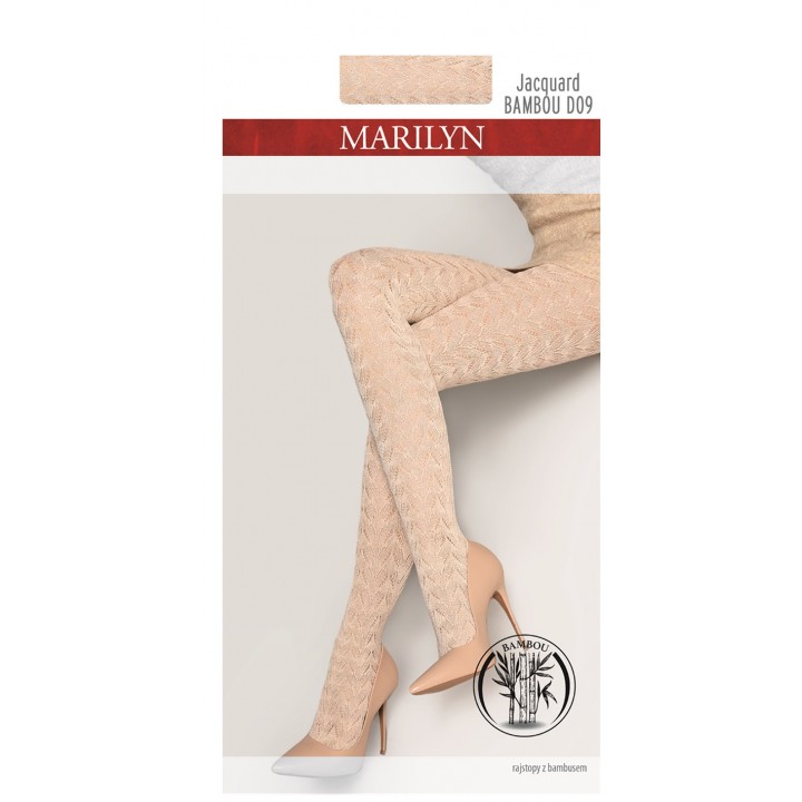 Колготки Marilyn Jacquard D09 кольору Grigio 3/4