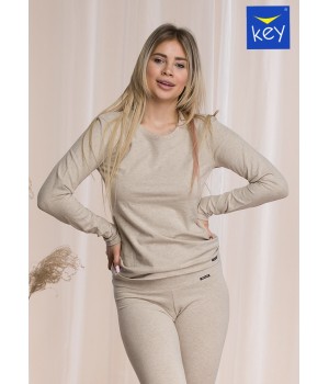 Футболка KEY LVD-729/1 HOT TOUCH M бежевая