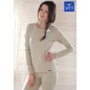KOSZULKA KEY LVD-729/1 HOT TOUCH M beż