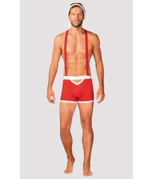 Набір OBSESSIVE MR. CLAUS XXL/3XL червоний