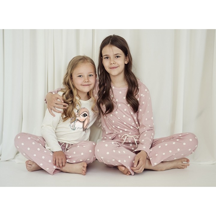 ПИЖАМА TARO 3039 BUNNY AW24 128 экрю