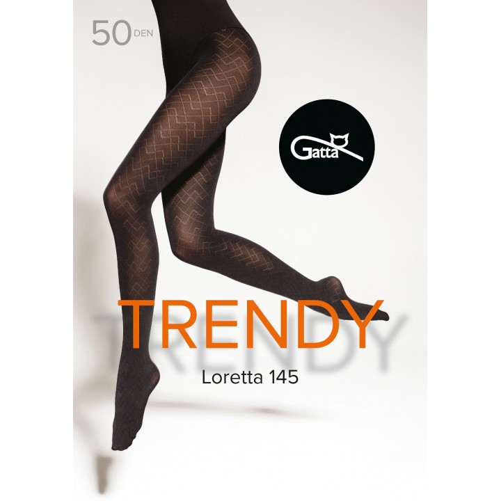 КОЛГОТКИ GATTA LORETTA 50 WZ 145 2 черный