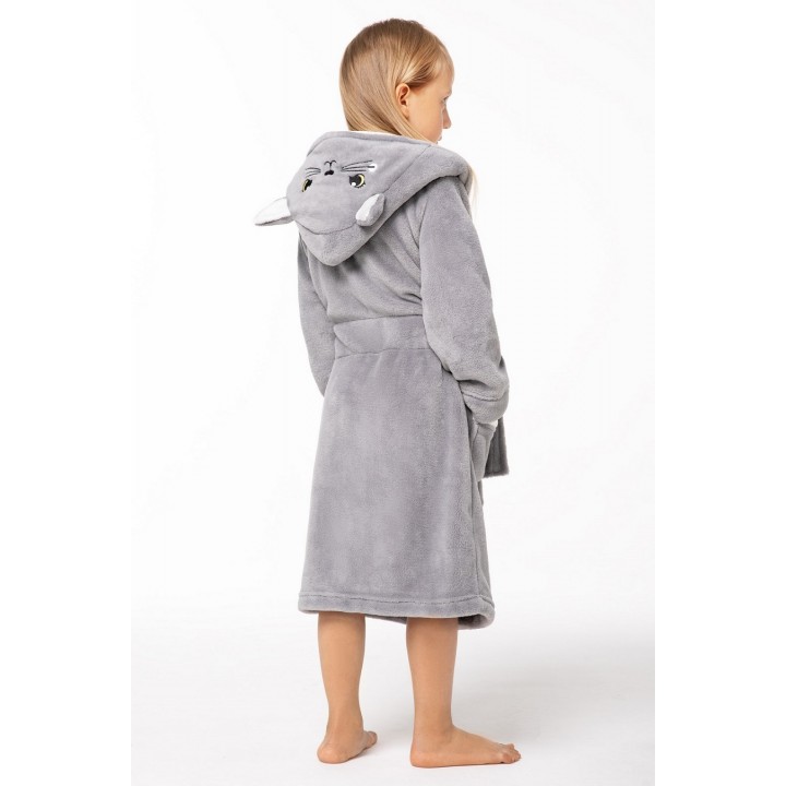 SZLAFROK ENVIE KITTEN 134-140 grey