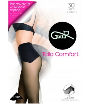 КОМФОРТНІ КОЛГОТКИ GATTA TALIA 30 ЗОЛОТИСТИЙ 3/4